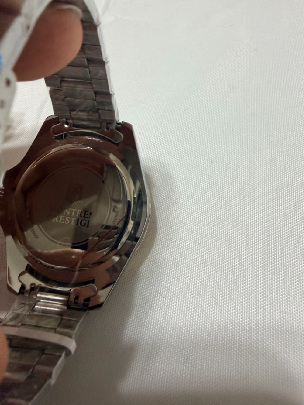 Montres Prestige by Invicta. Gold and Silver 2 tone with blue dial men’s watch - Picture 6 of 7